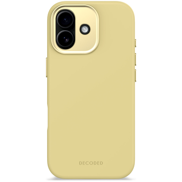 Decoded Silicone Backcover - iPhone 17 - Yuma Yellow