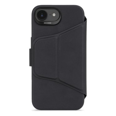 Decoded Drop Protection Magnetic Wallet - iPhone 16e - Black