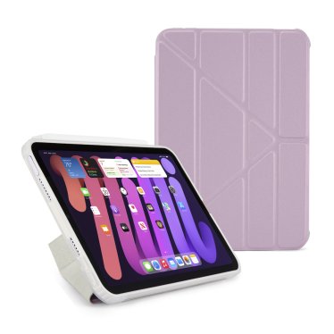 @Pipetto Origami Case - iPad mini (2021/2024) - Metallic Purple
