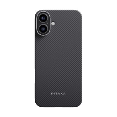 @Pitaka Ultra Slim Case - iPhone 16 Plus - Black/Grey