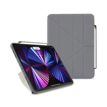 !Pipetto Origami Pencil Case - iPad Pro 11" (2018-2022) - Dark Grey