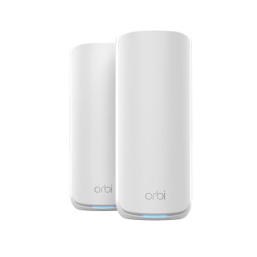 NETGEAR - Orbi 870 Series - Tri-Band WiFi 7 Mesh System - 21Gbps - 2-Pack - White