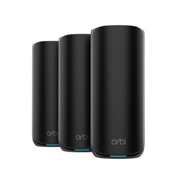 NETGEAR - Orbi 870 Series - Tri-Band WiFi 7 Mesh System - 21Gbps - 3-Pack - Black