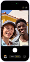 iPhone 17, voorkant, feature Middelpunt voor foto’s